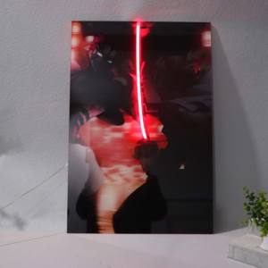 Personalizzato unico Anime LED parete Poster telecomando decorazione al Neon all'aperto auto Hotel a casa feste di <span class=keywords><strong>compleanno</strong></span> bar centri commerciali negozi