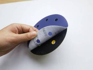 6 дюймов, полиуретановая абразивная пластиковая резиновая шлифовальная опорная пластина - Product Image 6