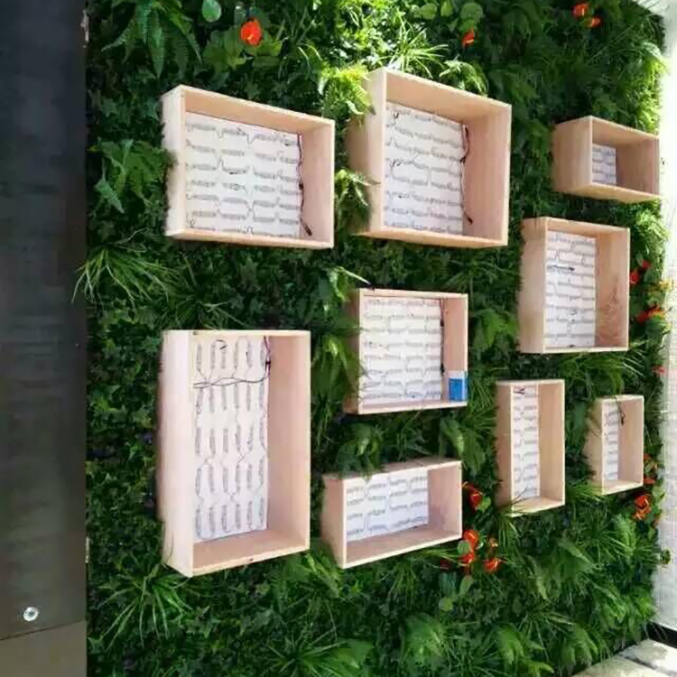 Haute qualité en plastique mur d'herbe verte artificielle pour jardin boutique hôtel