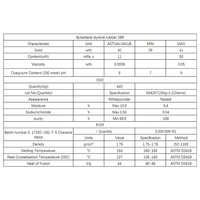 Poudre de liant PVDF (polyvinylidène fluorure) blanche de haute pureté pour électrodes de batteries lithium-ion, température de fusion 160-168°C, marque ATSM