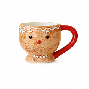 <span class=keywords><strong>Taza</strong></span> de Cerámica Personalizada con Diseño de Hombre de Jengibre Navideño, 16 oz, <span class=keywords><strong>para</strong></span> Sublimación, Regalo Navideño - Product Image 4