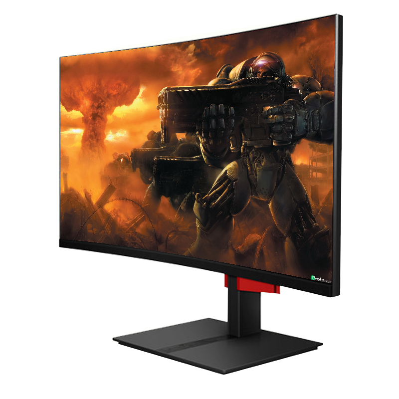 27 אינץ מעוקל 165hz 1ms QHD מסך משחקי צג 2k שולחן העבודה 2560x1440 מחשב צג