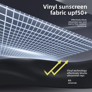 <span class=keywords><strong>Tenda</strong></span> da Spiaggia Pop-up per Bambini, Design Senza Fondo, Protezione UV, Impermeabile (2000-3000mm), Pieghevole 190x150x100cm per Sabbiera e Gioco sulla Sabbia - Product Image 5
