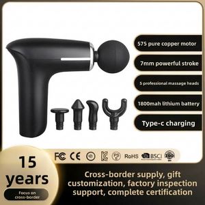 Mini pistolet de massage musculaire compact, best-seller transfrontalier, pour usage domestique et professionnel, portable, vente en gros - Product Image 3