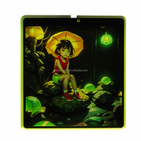 Alfombrilla de Ratón LED RGB, Alfombrilla de Escritorio para Teclado, Superficie de EVA y PVC, Alfombrilla de Ratón Grande, Multitamaño, Luminosa, para Oficina y Computadora