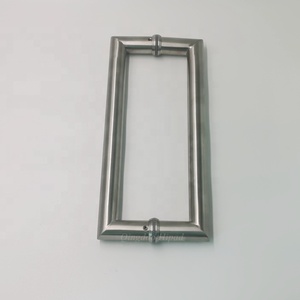 Acero inoxidable 201 304 316 Puerta corredera Ducha Manijas de puerta de vidrio Fábrica Personalizada Pulido Negro Oro Tiradores de tubo redondo - Product Image 6