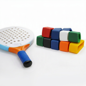 Bande de grip en silicone à bas prix pour raquettes de tennis, raquettes de beach tennis, raquettes de pickleball, bande de grip extensible pour la finition de la poignée. - Product Image 2