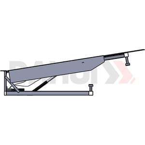 CE Certified Telescopic Lip Fixed Dock Leveler Hydraulic Loading Dock Leveler for Warehouse Container Loading <strong>Unloading</strong> - Product Image 2