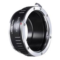 Adaptateur d'objectif K&F Concept pour objectif Canon EF vers appareils photo hybrides Sony Alpha E NEX, mise au point manuelle EOS-NEX