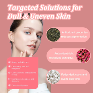 Té Blanqueador de Piel OEM con Goji y Diente de León, Ilumina, Hidrata y Protege, 60 Bolsitas para una Piel Radiante - Product Image 4