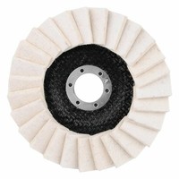 Disque de feutre de laine polissage tampon de roue de polissage bien fait Performances finition pour le polissage du métal bois verre acier inoxydable