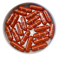Capsules de légumes taille 00 couleur brune capsule vide coque vegan capsules vides