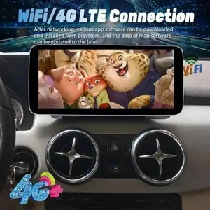 สำหรับรถเบนซ์ GLK คลาส ปี 2013 2014 2015 ระบบนำทาง GPS จอสัมผัสแอนดรอยด์ เครื่องเสียงติดรถยนต์ รองรับ Carplay เครื่องเล่นวิทยุในรถยนต์ เครื่องเล่นวิดีโอ ชุดหัวหน้าจอ - Product Image 3