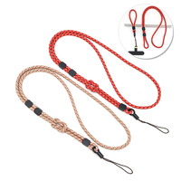2-in-1 afneembare mobiele telefoon crossbody schouderband, universele afneembare telefoon polsband, handsfree