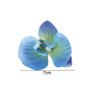 Mini Pince à Cheveux Orchidée Phalaenopsis en Plastique, Fleur Artificielle Créative, Accessoire de Bijouterie DIY - Product Image 5