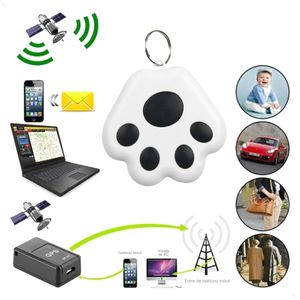 Traceur <span class=keywords><strong>GPS</strong></span> intelligent Bluetooth WiFi/4G pour animaux de compagnie, mini <span class=keywords><strong>pendentif</strong></span> porte-clés patte de chien avec localisateur bidirectionnel, dispositif anti-perte iOS/Android - Product Image 4