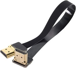 Ultra Thin FPV 20 Pin <strong>HDMI</strong> Flat Slim Ribbon Cable 50mm 100mm 150mm 200mm 300mm 500mm - Product Image 1