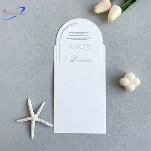 Cartes <span class=keywords><strong>de</strong></span> <span class=keywords><strong>mariage</strong></span> royales pour cérémonie et réception, designs d'emballage, enveloppes fleuries, lettres d'invitation pour visa d'affaires - Product Image 2