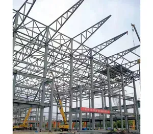 Prix d'usine à faible coût Atelier de préfabrication Hangar industriel léger Hangar de stockage Installation de structure en acier à vendre