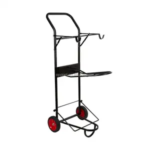 Horshi Hot Sale Saddle Trolley Heavy Duty Tack Trolley Suitable for Use in Stables Competitions Etc.