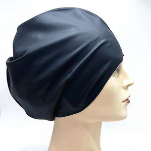 Bonnet de bain en silicone extra large pour femmes, adapté aux cheveux tressés très longs et épais, couverture complète pour les tresses longues - Product Image 6