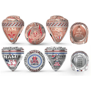 Anillo de Campeón Fabricante de Alta Calidad Deportes Juveniles Baloncesto Fútbol Béisbol Softball Anillo de Campeón Personalizado - Product Image 1