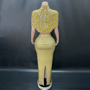 Vestido <span class=keywords><strong>de</strong></span> Diamantes <span class=keywords><strong>de</strong></span> Lujo, Ropa <span class=keywords><strong>de</strong></span> Diseñador para <span class=keywords><strong>Mujer</strong></span>, Trajes <span class=keywords><strong>de</strong></span> <span class=keywords><strong>Gala</strong></span> con Diamantes, Vestidos <span class=keywords><strong>de</strong></span> Fiesta para <span class=keywords><strong>Mujer</strong></span>, Elegancia <span class=keywords><strong>de</strong></span> Noche para Bodas - Product Image 6