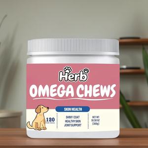 Suplemento de Aceite de Pescado Omega 3 para Mascotas, Masticables Blandos con Aceite de Salmón, Bueno para el Cuidado de la Piel y el Pelaje de los Perros, ODM/OEM - Product Image 2