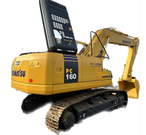 Excavatrices KOMATSU PC160 d'occasion de 16 tonnes, Komatsu PC160 hydraulique à chenilles, 95% neuves, excavatrice à bas prix - Product Image 1