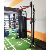 2024 équipement de Fitness de gymnastique système de poulie à câbles multiples Squat Power Cage Rack entraîneur fonctionnel Smith avec pile de poids