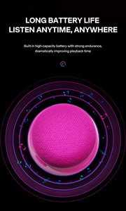 Nhà máy Made tường mountable Magnetic mini không dây màu xanh răng bài phát biểu hộp âm hộp loa tương thích với điện thoại di động - Product Image 4