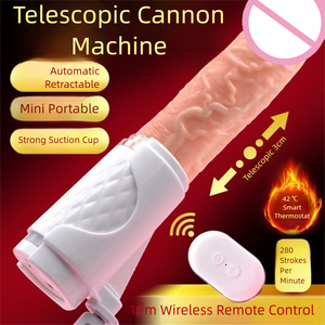 Juguetes Sexuales Telescópicos con Calefacción para Adultos, Vibrador Masturbador con Base de Ventosa, Consoladores Vibradores para Mujeres - Product Image 2