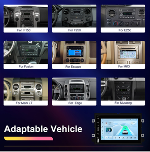 Lelv 7-Inch Android 14 Xe Đài Phát Thanh GPS DSP 4G 8-Core Đa Phương Tiện Máy Nghe Nhạc Carplay Headunit Cho Ford F150 F250 F350 2004-2014 - Product Image 6