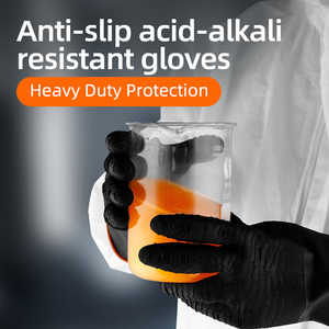 Gants en caoutchouc résistants aux acides et aux rides, gants de travail industriels robustes et résistants aux produits chimiques - Product Image 4