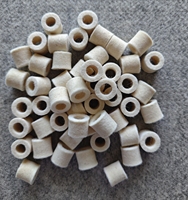 Anneau en feutre de laine isolant thermique pour tige de transmission, joint d'étanchéité en feutre de laine absorbant l'huile pour machine industrielle