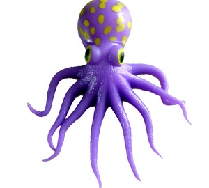 Rubber Sea Octopus Animal Toys Amusement Park Sale