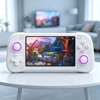 Nouvelle console de jeu portable rétro XF43, console rétro classique mini 64 Go avec jeux intégrés, écran IPS de 4,3 pouces, cadeau pour garçon pour les jeux PSP
