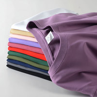 T-shirt en coton de qualité supérieure Logo personnalisé T-shirt surdimensionné uni avec impression pour hommes T-shirt d'été pour hommes et femmes