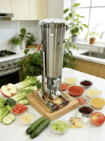 3000W 45L Industriële Klop- en Pureermachine, Hoge Snelheid, Verticale Fruit- en Groentepuree Blender voor het maken van fruitpuree en groentepasta
