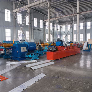 Haute qualité Tanzanie 400 populaire chapeau de crête formant la Machine chapeau de toit en métal faîte de toit nouvelle faîte de toit incurvée avec des coins coupés - Product Image 6