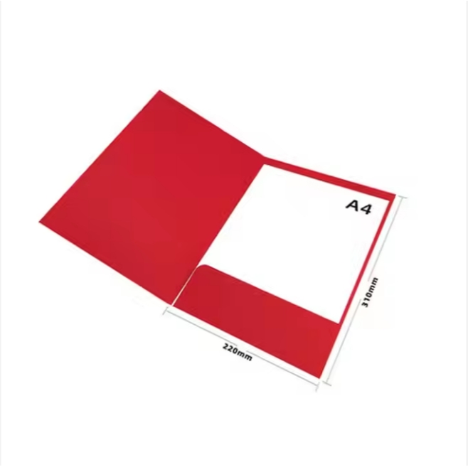logo folder luxury paper