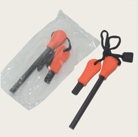 Outil de survie, allume-feu pour le camping, l'urgence en plein air, allume-feu en silex, outil de survie en plein air, pierre à feu, ferro rod