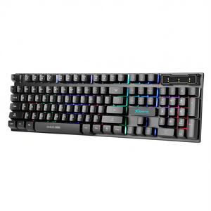 Teclado para juegos con membrana retroiluminada Xtrike Me KB-280 Rainbow, 104 teclas, con cable - Product Image 2