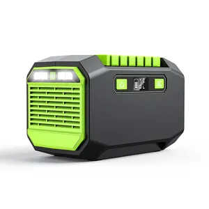 Greentec 2022 outdoor energy storage emergency portable power station 150W compatible with 220V 110V outdoor power supply