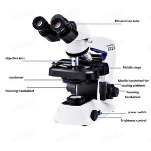 Microscope biologique trinoculaire <span class=keywords><strong>numérique</strong></span> électronique sans fil de laboratoire <span class=keywords><strong>Olympus</strong></span> Cx23 pour vétérinaires - Product Image 2