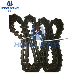 150X60X50 Flexible Application Excavator <b>Accessories</b> Crawler Rubber Track Undercarriage Spare Parts - Product Image 3