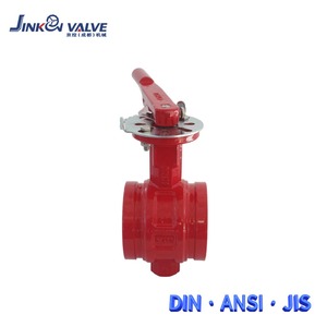 中国直销工厂D81X-16Q槽形蝶阀，QT450球墨铸铁阀板EPDM密封件，工业阀门批发 - Product Image 1