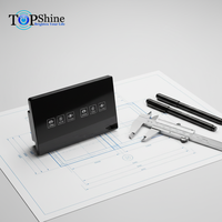 Topshine WiFi télécommande intelligente interrupteurs de lumière électrique panneau de verre de maison intelligente écran tactile sensible