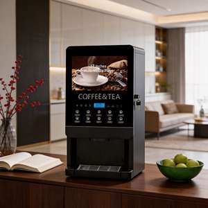 Versatile 10 Smart Buttons 9 Drink Choices LCD Advertising Koffieautomaat <b>Coffee</b> Vending <b>Machine</b> for Offices - Product Image 5