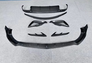 Kit de carrosserie en Fiber de carbone sec véritable Offre Spéciale pour classe S coupé W217 C217 S63 AMG 2014-2019 pare-chocs de voiture avant arrière diffuseur becquet - Product Image 2